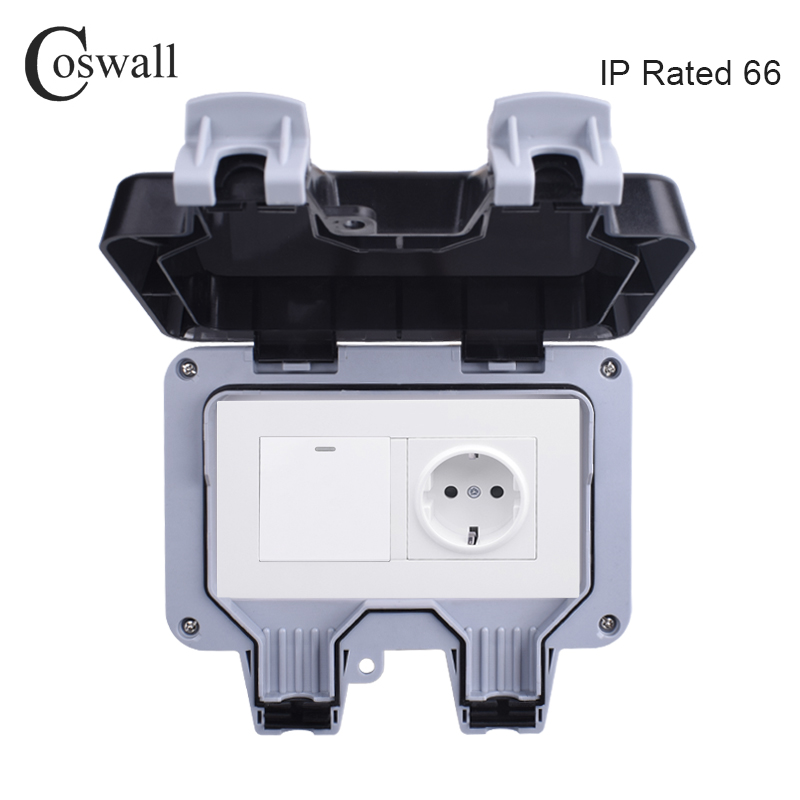 Outdoor Lighting No Outlet - Coswall IP66 Chống Chịu Thời Tiết
