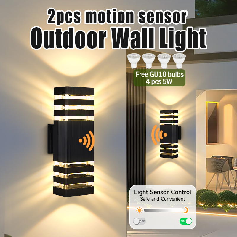 Outdoor Lighting Amazon - Sensor Light Outdoor Wall Lamp GU10