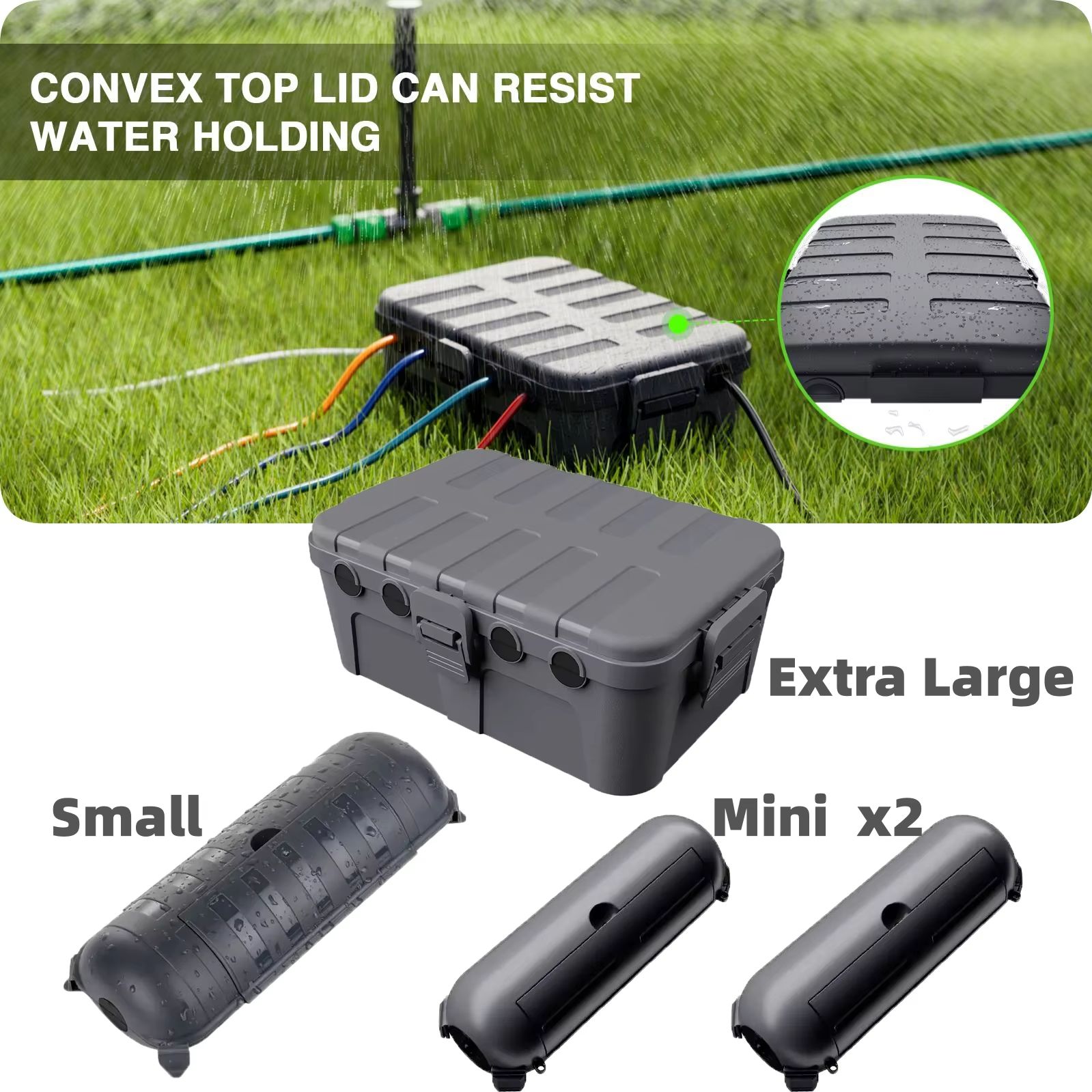 Outdoor Lighting Cable - Large Weatherproof Outdoor Electrical Box Cable