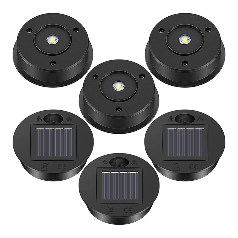Photocell Outdoor Lighting - 6 Pcs Solar Lights Replacement Top