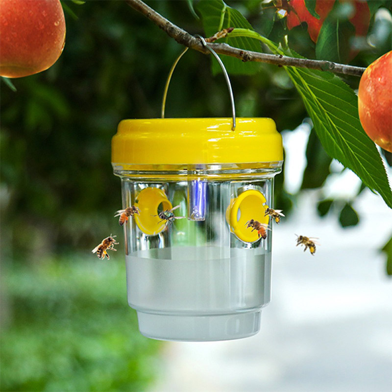 Photocell Outdoor Lighting - Solar Powered Fruit Fly Traps Garden