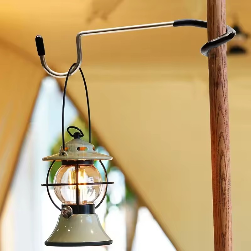 Outdoor Lighting Poles - Stainless Steel Light Stand Holder Hooks