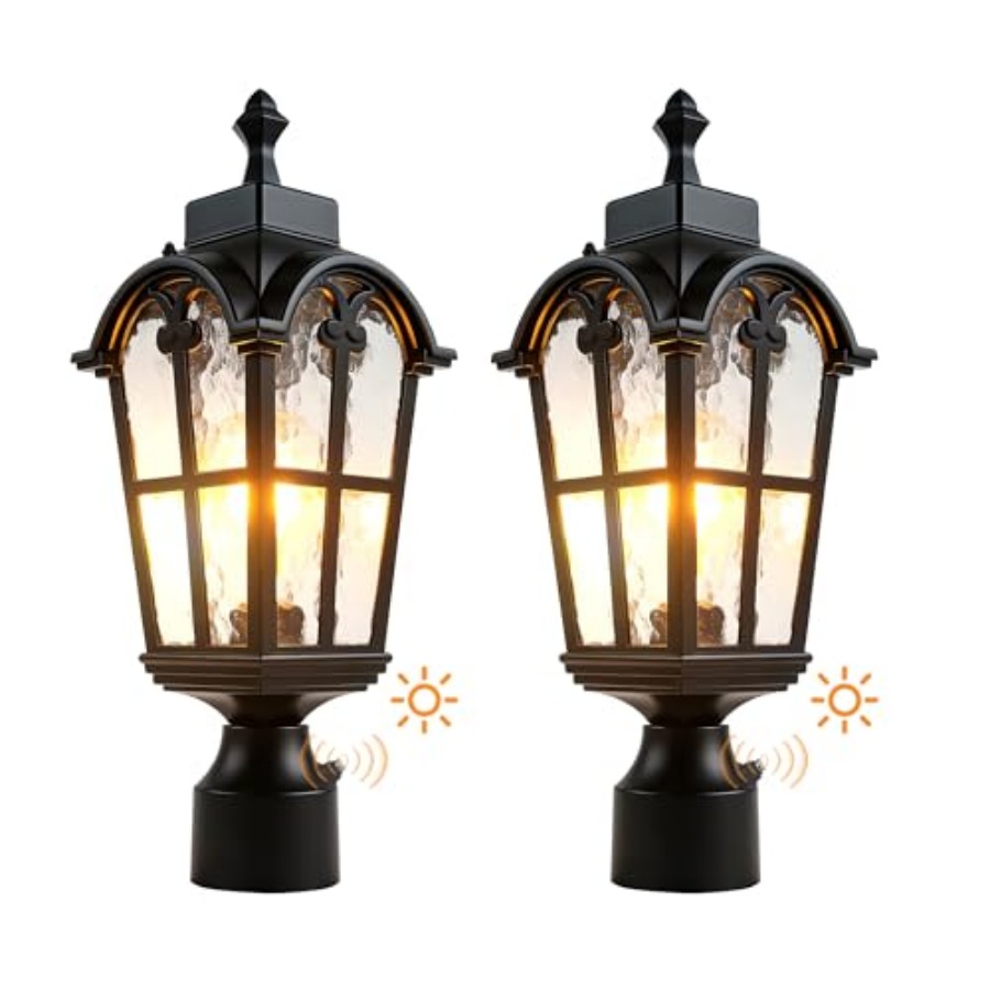 Outdoor Lighting Battery - Sensor Outdoor Post Lights Waterproof Post