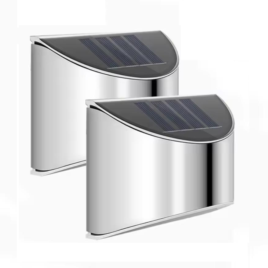 Outdoor Lighting Amazon - 2Pcs Solar Garden Light Stainless Steel