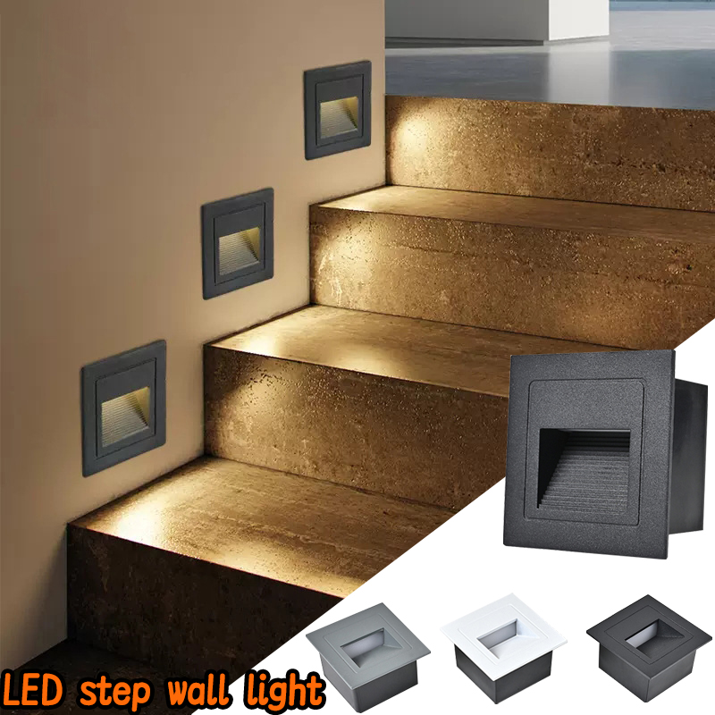 Outdoor Lighting On Stairs - LED Stair Light Wall Lamp 3W