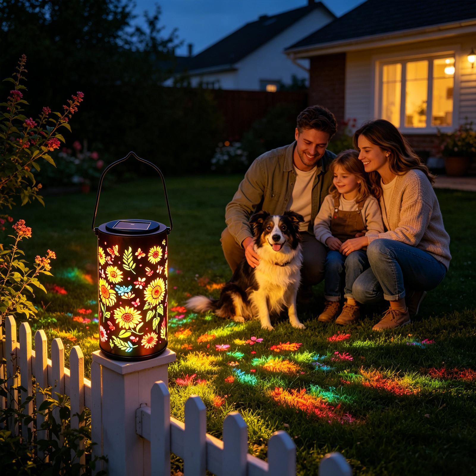 Sunflower Solar Lantern Weathe - đánh giá và giá Outdoor Lighting Battery