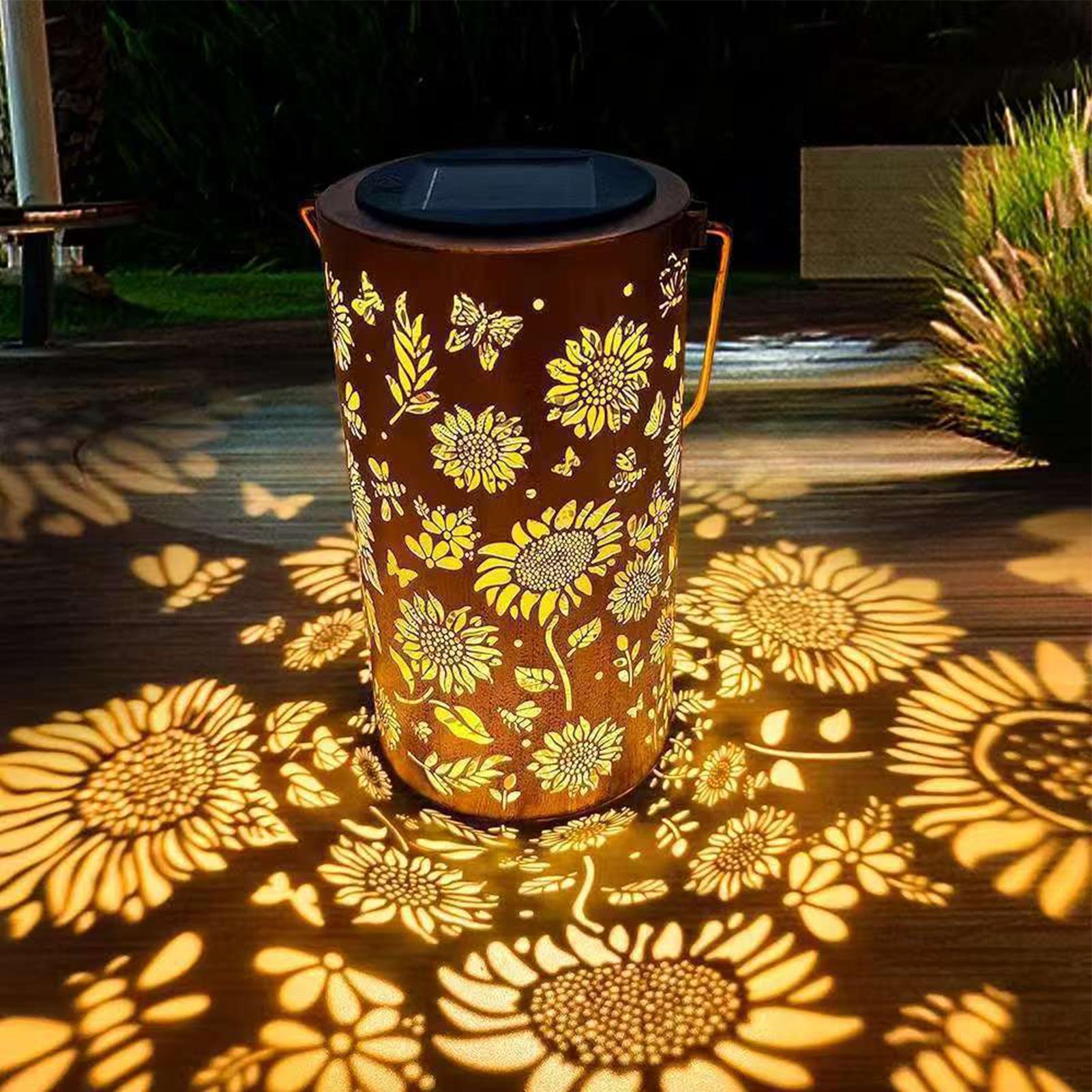 Sunflower Solar Lantern Weathe - đánh giá và giá Outdoor Lighting Battery