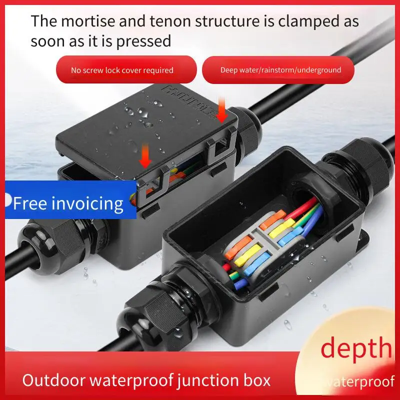 Outdoor Waterproof Cable Termi - đánh giá và giá Outdoor Lighting Junction