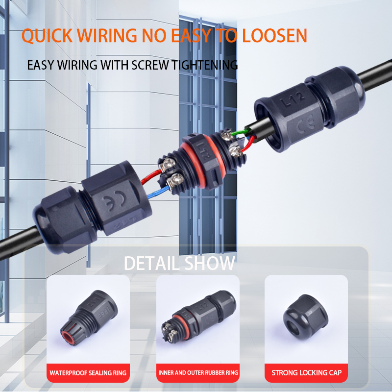 IP68 Waterproof Connector LED  - đánh giá và giá Outdoor Lighting Junction