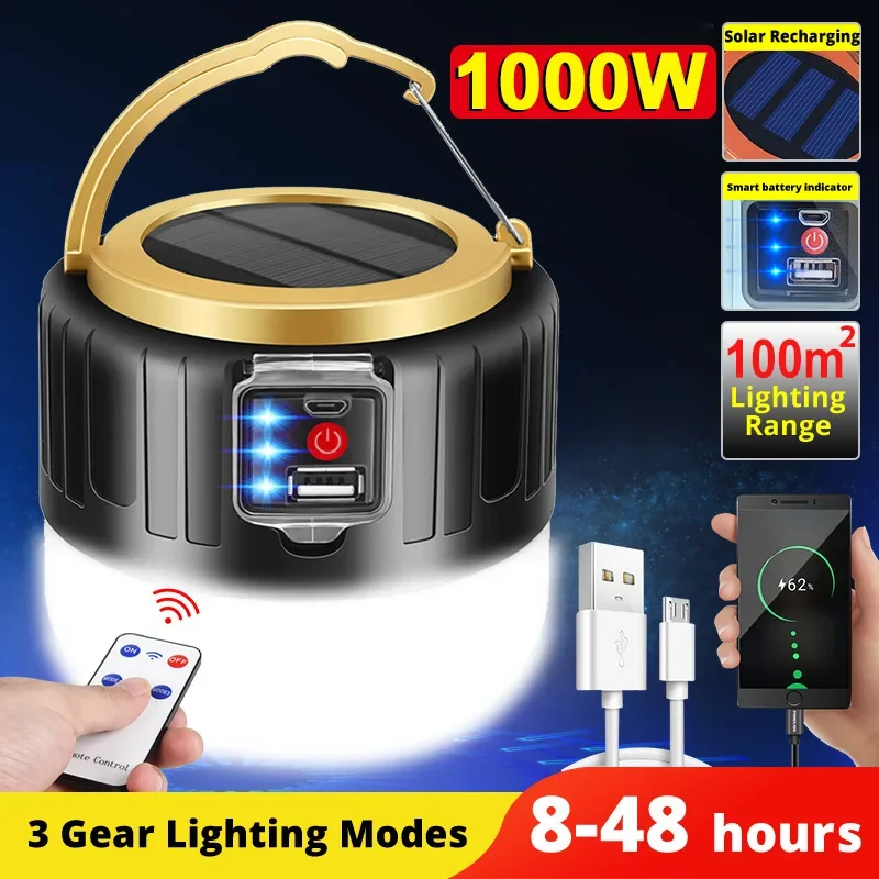 LED Solar Camping Light Power  - đánh giá và giá Photocell Outdoor Lighting