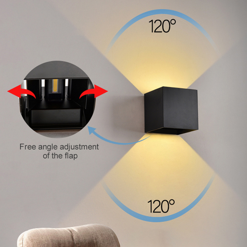 LED Wall Lamps 7W Cold White W - đánh giá và giá Outdoor Lighting Amazon