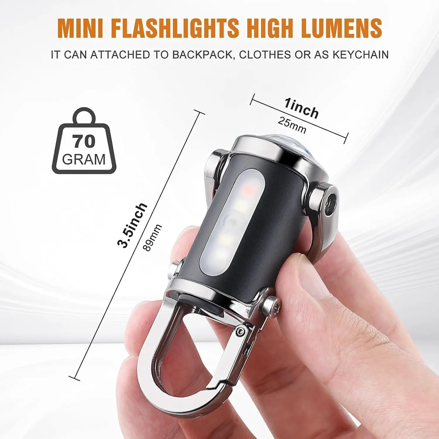 Mini Keychain Flashlight Recha - đánh giá và giá Outdoor Lighting Nearby