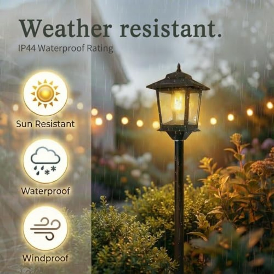 Outdoor Solar Post Lights, 2-P - đánh giá và giá Outdoor Lighting Poles