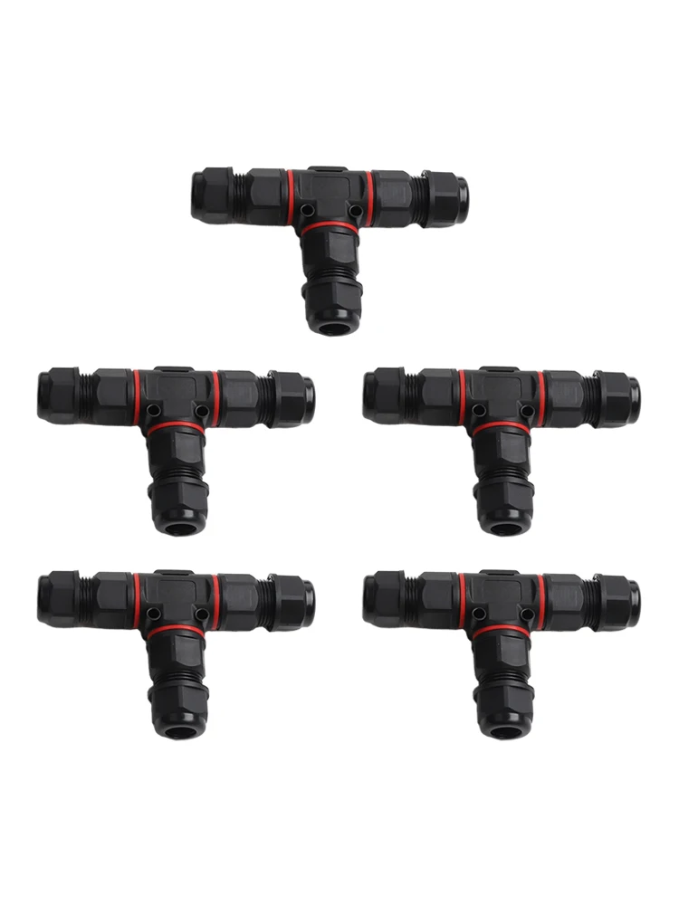 5Pcs IP68 Waterproof 3 Pin T S - đánh giá và giá Outdoor Lighting Junction