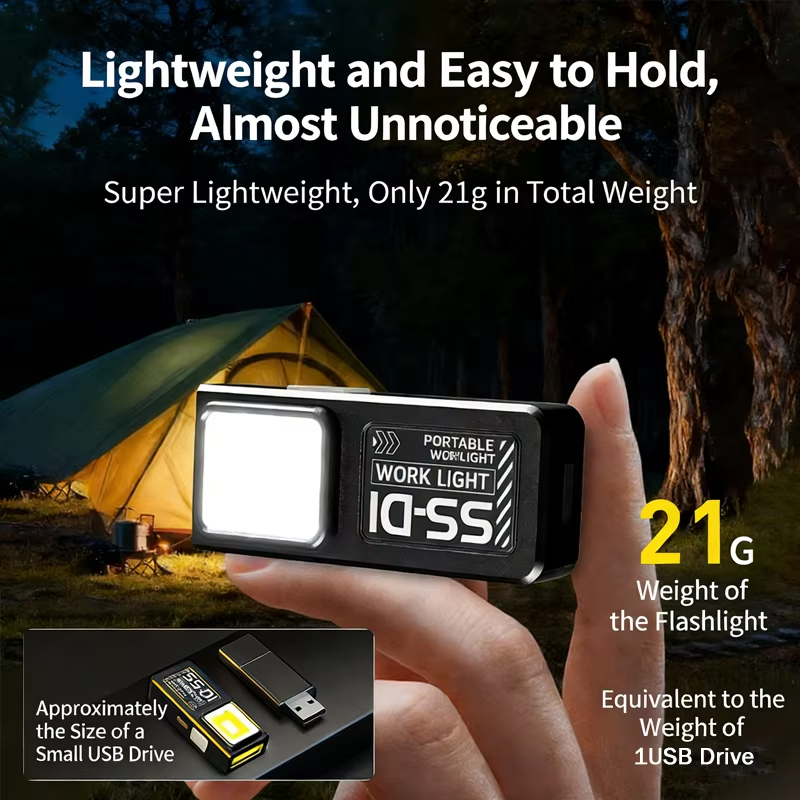 LED COB Flashlight Type C Rech - đánh giá và giá Led Flood Light