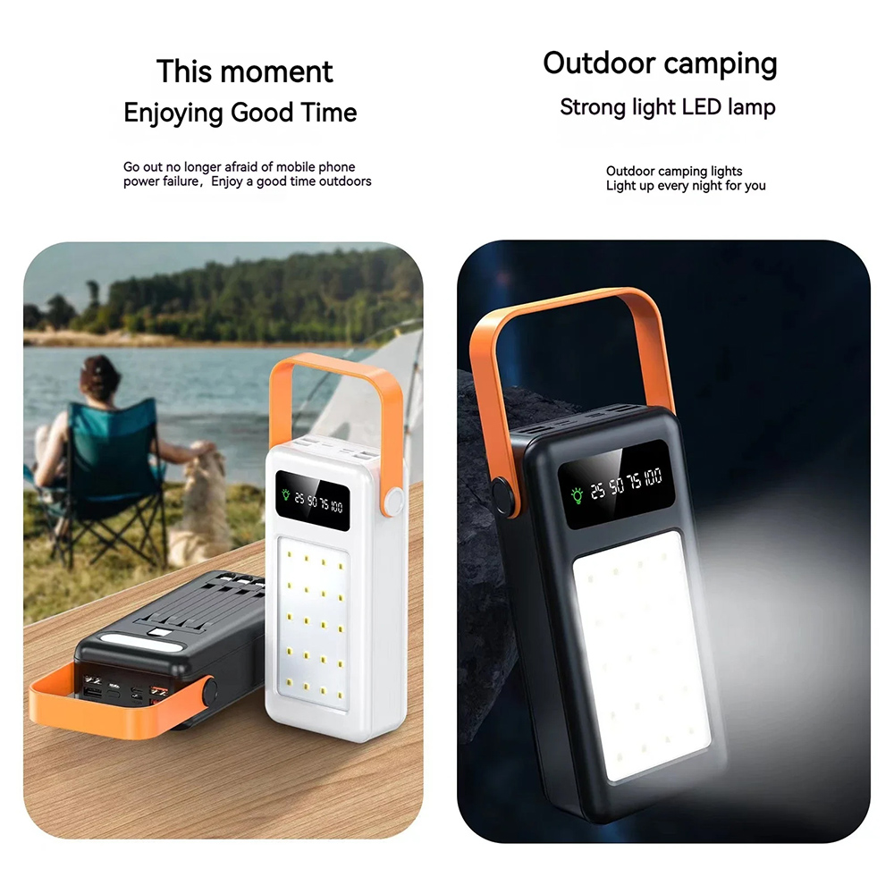 50000mAh 80000mAh Portable Pow - đánh giá và giá Outdoor Lighting Cable