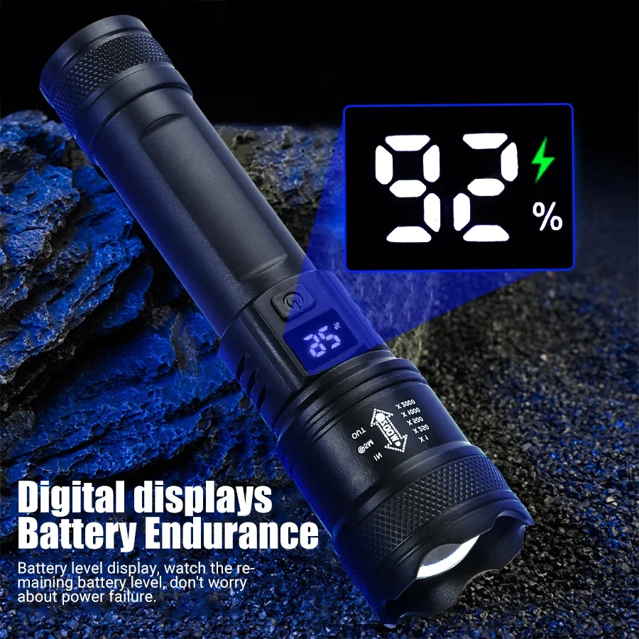9900LM Powerful LED Flashlight - đánh giá và giá Outdoor Lighting Poles