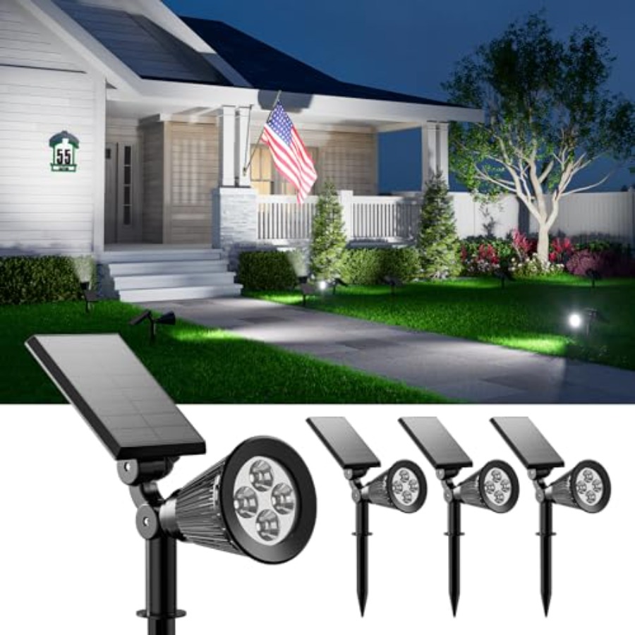 Solar Spotlights Outdoor Water - đánh giá và giá Led Flood Light