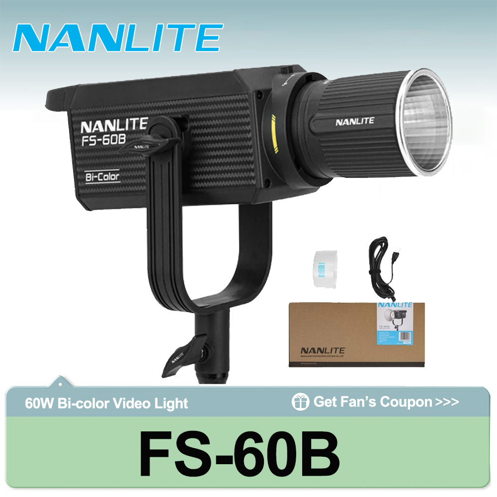 Nanlite FS-60B 70W Bi-color Sp - đánh giá và giá Outdoor Lighting In Photography