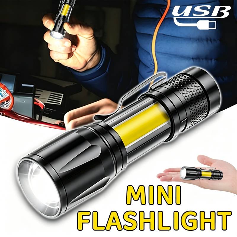 Mini LED Flashlight COB Floodl - đánh giá và giá Led Flood Light