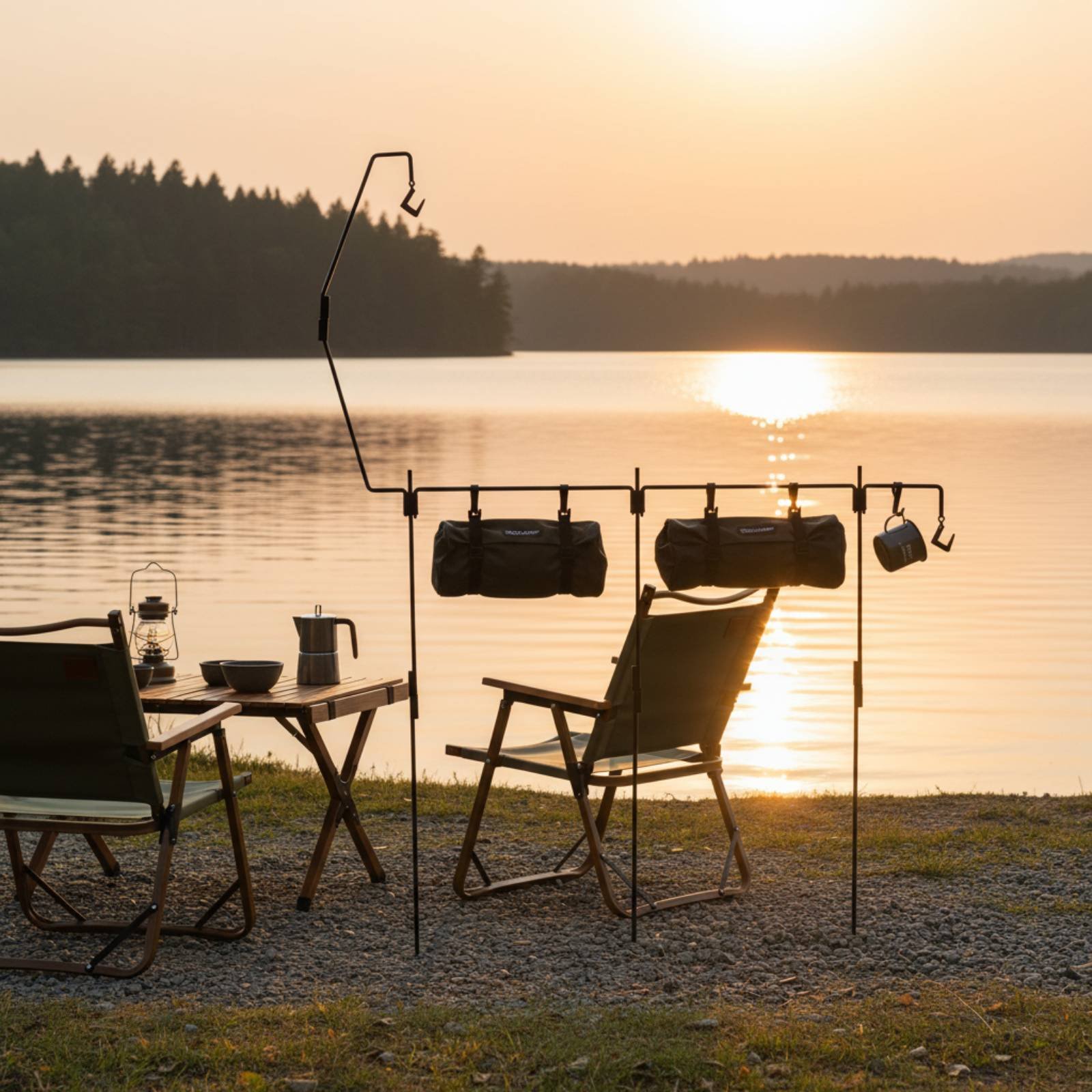Camping Lantern Stand Easy to  - đánh giá và giá Outdoor Lighting Poles