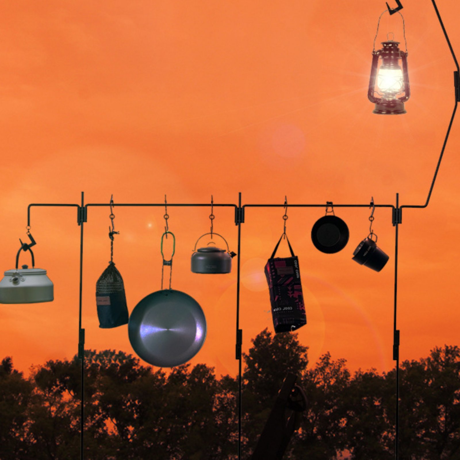 Camping Lantern Stand Easy to  - đánh giá và giá Outdoor Lighting Poles