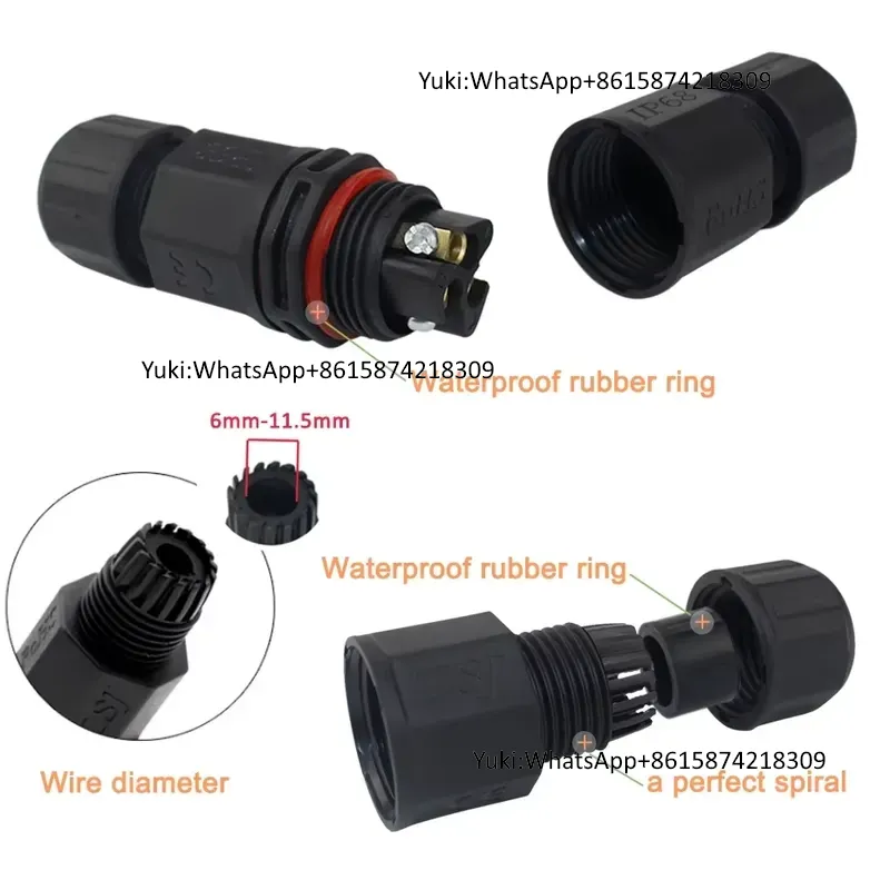 IP68 Waterproof Cable T Tap El - đánh giá và giá Outdoor Lighting Cable