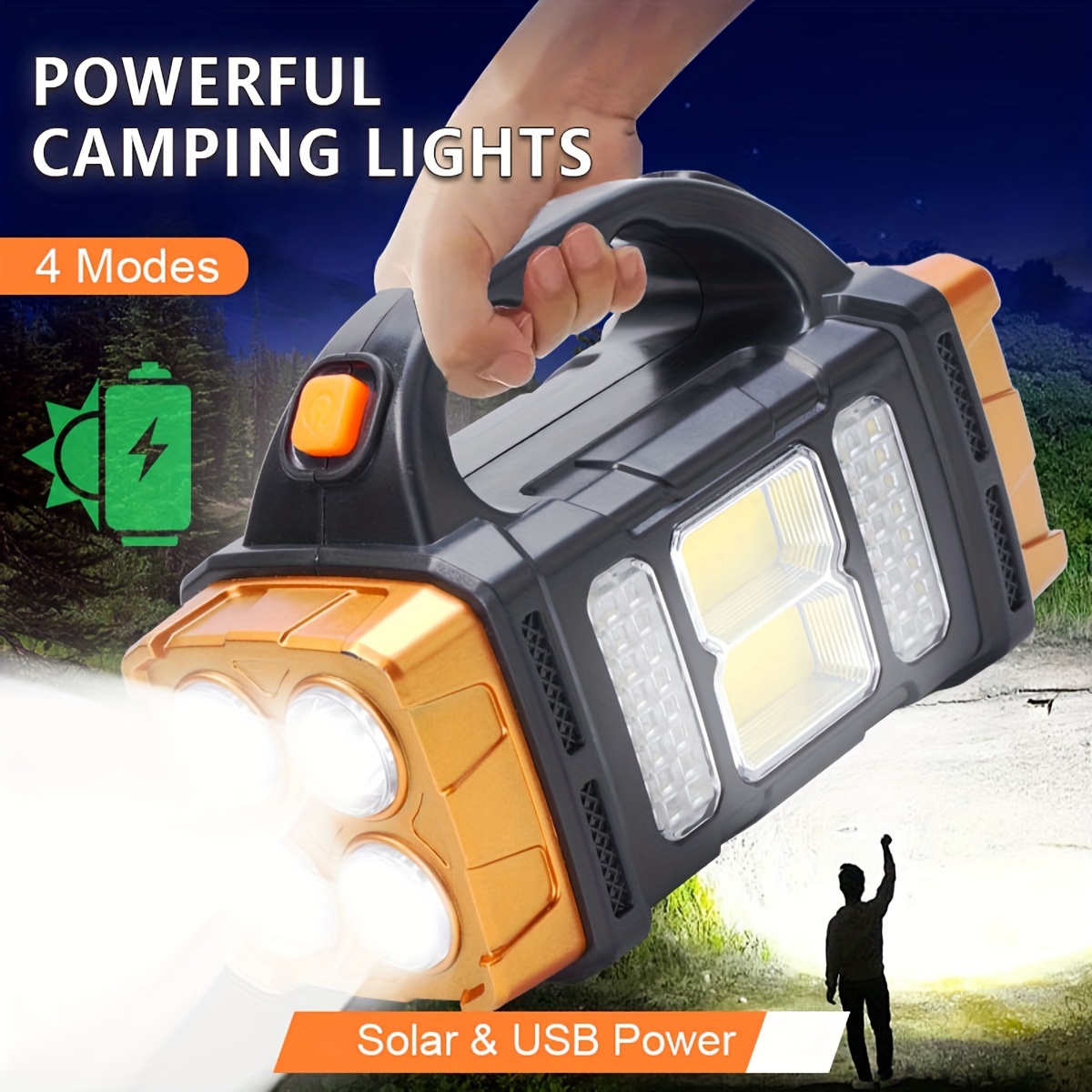 New Upgrade Rechargeable High  - đánh giá và giá Photocell Outdoor Lighting