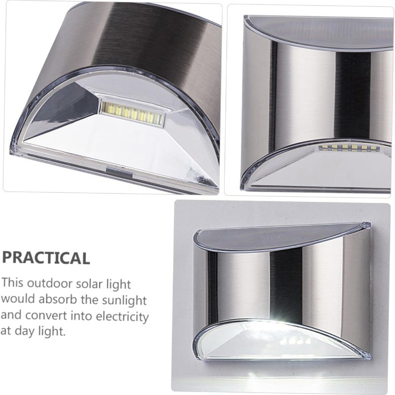 2Pcs Solar Garden Light Stainl - đánh giá và giá Outdoor Lighting Amazon