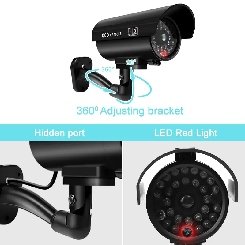 1PC Dummy Security Camera Watr - đánh giá và giá Outdoor Lighting Cable