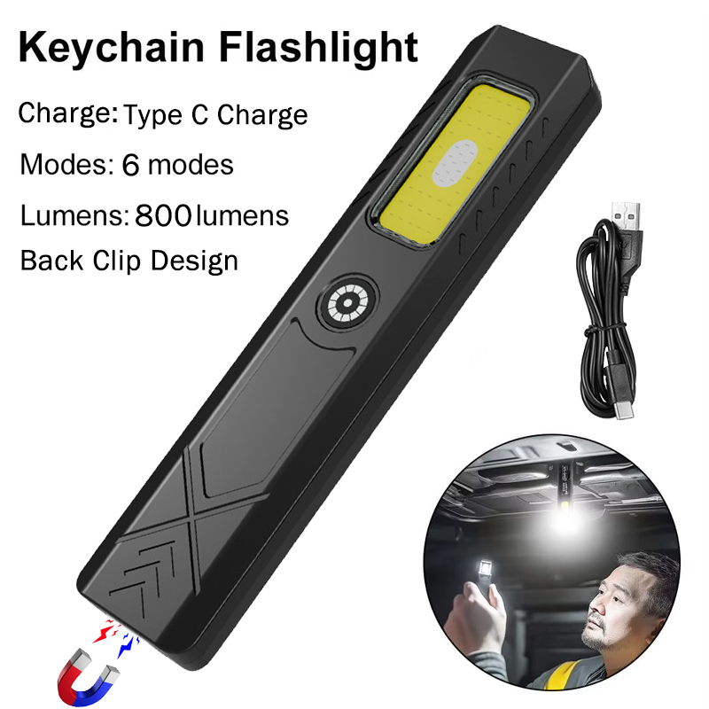 LED Hat Clip Flashlight USB-C  - đánh giá và giá Led Flood Light