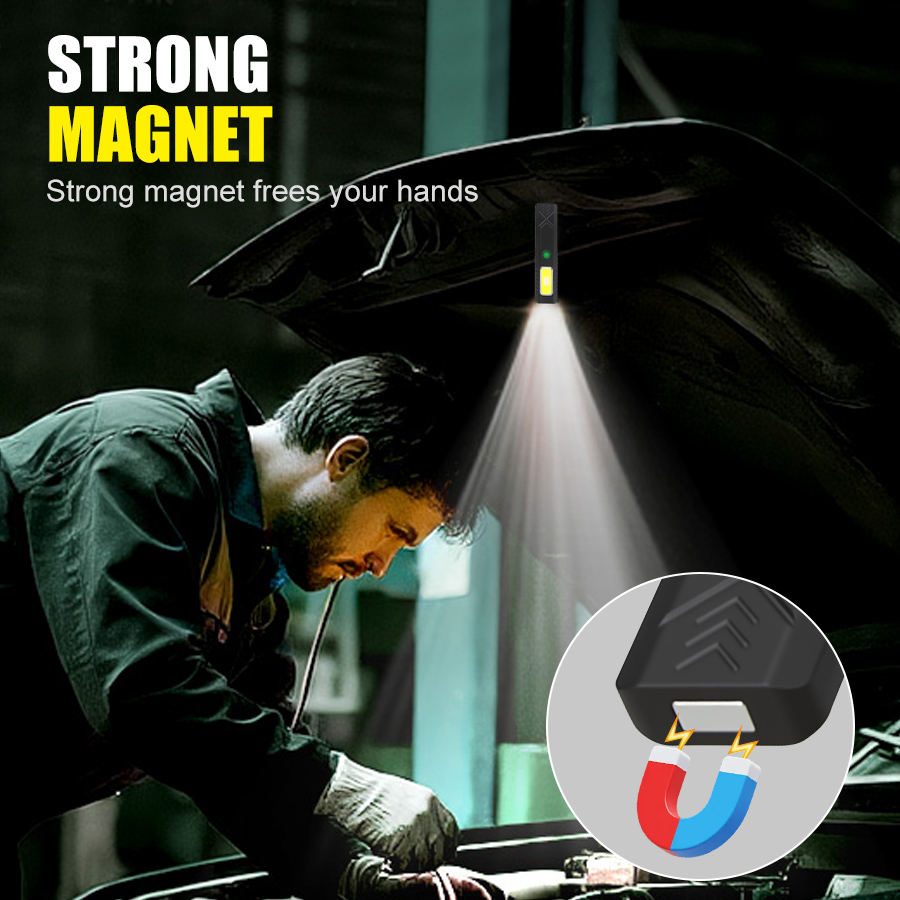 LED Hat Clip Flashlight USB-C  - đánh giá và giá Led Flood Light