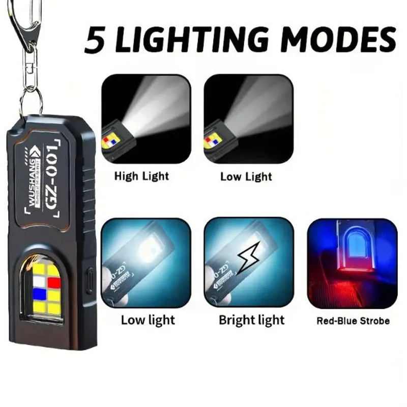 LED Keychain Flashlight Type C - đánh giá và giá Led Flood Light