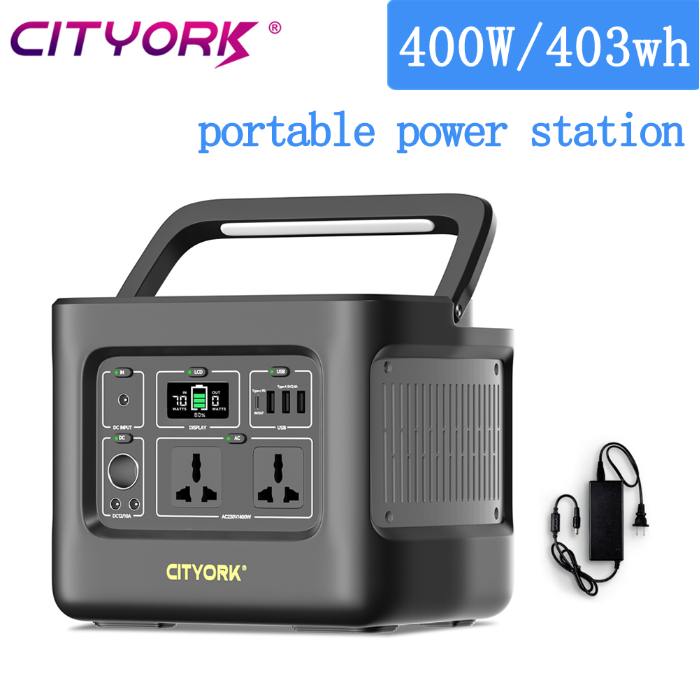 Portable Power Station 400W Po - đánh giá và giá Outdoor Lighting No Outlet