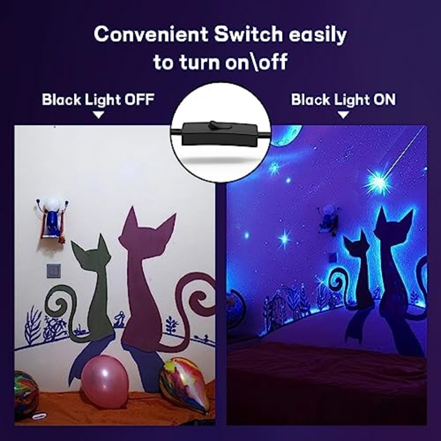 150W LED Black Light 2 Pack, B - đánh giá và giá Led Flood Light