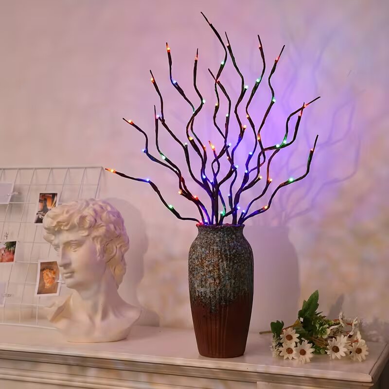 1/2PC 20LED Cherry Blossom Tre - đánh giá và giá Outdoor Lighting Battery