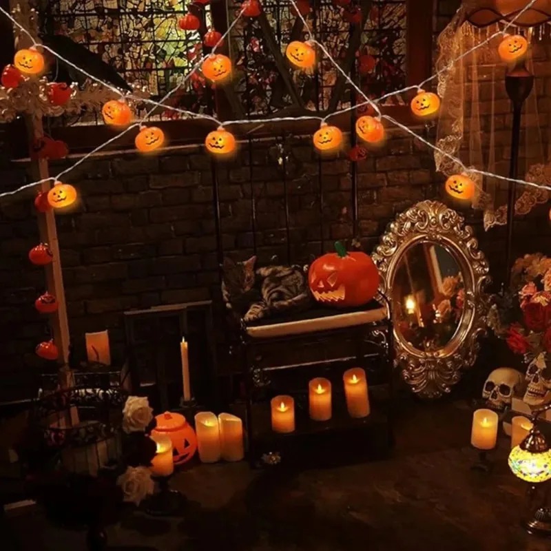Battery Powered Halloween Pump - đánh giá và giá Outdoor Lighting Battery