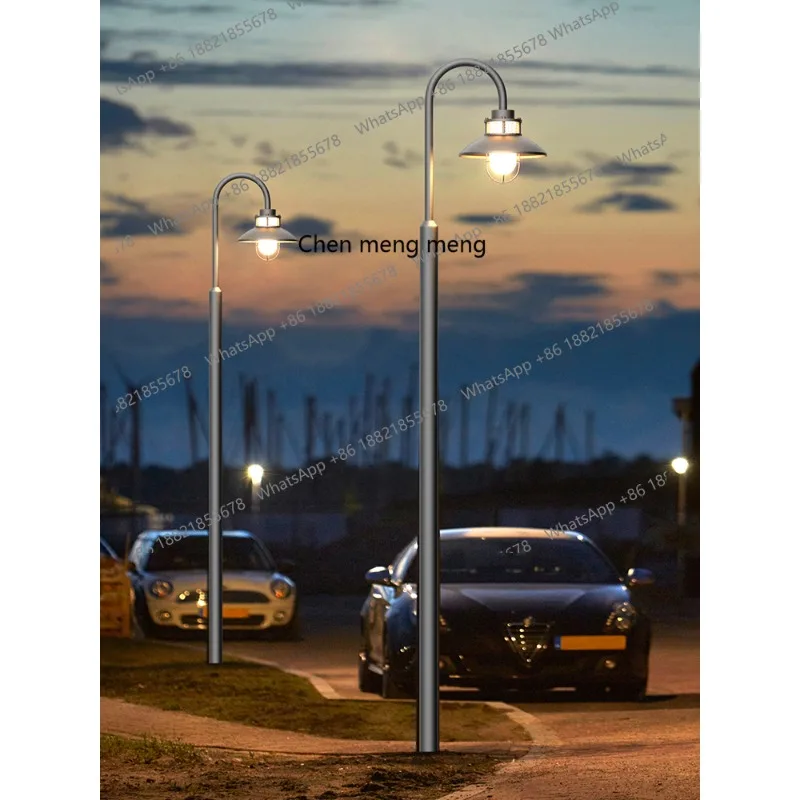 L6080 Modern simple outdoor ga - đánh giá và giá Outdoor Lighting Poles