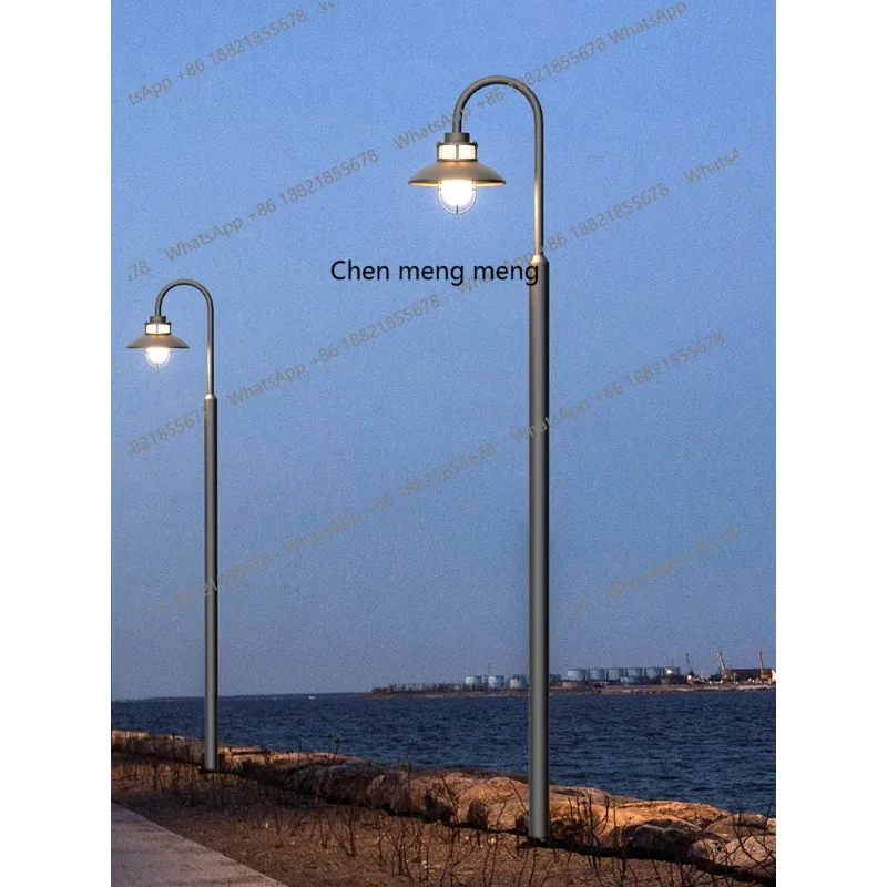 L6080 Modern simple outdoor ga - đánh giá và giá Outdoor Lighting Poles