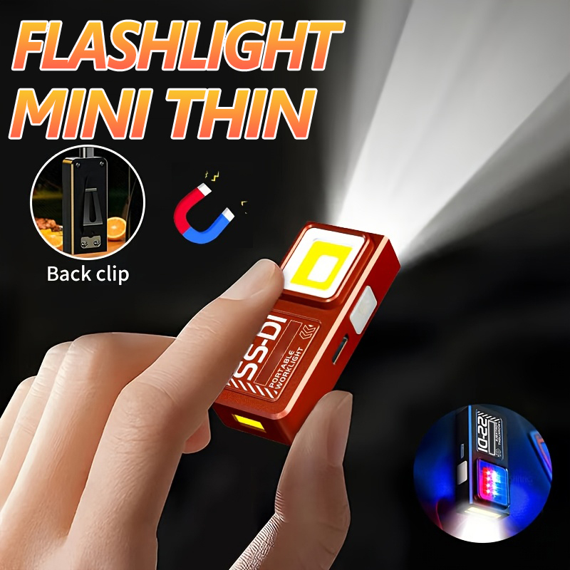 Mini COB LED Flashlight Rechar - đánh giá và giá Led Flood Light