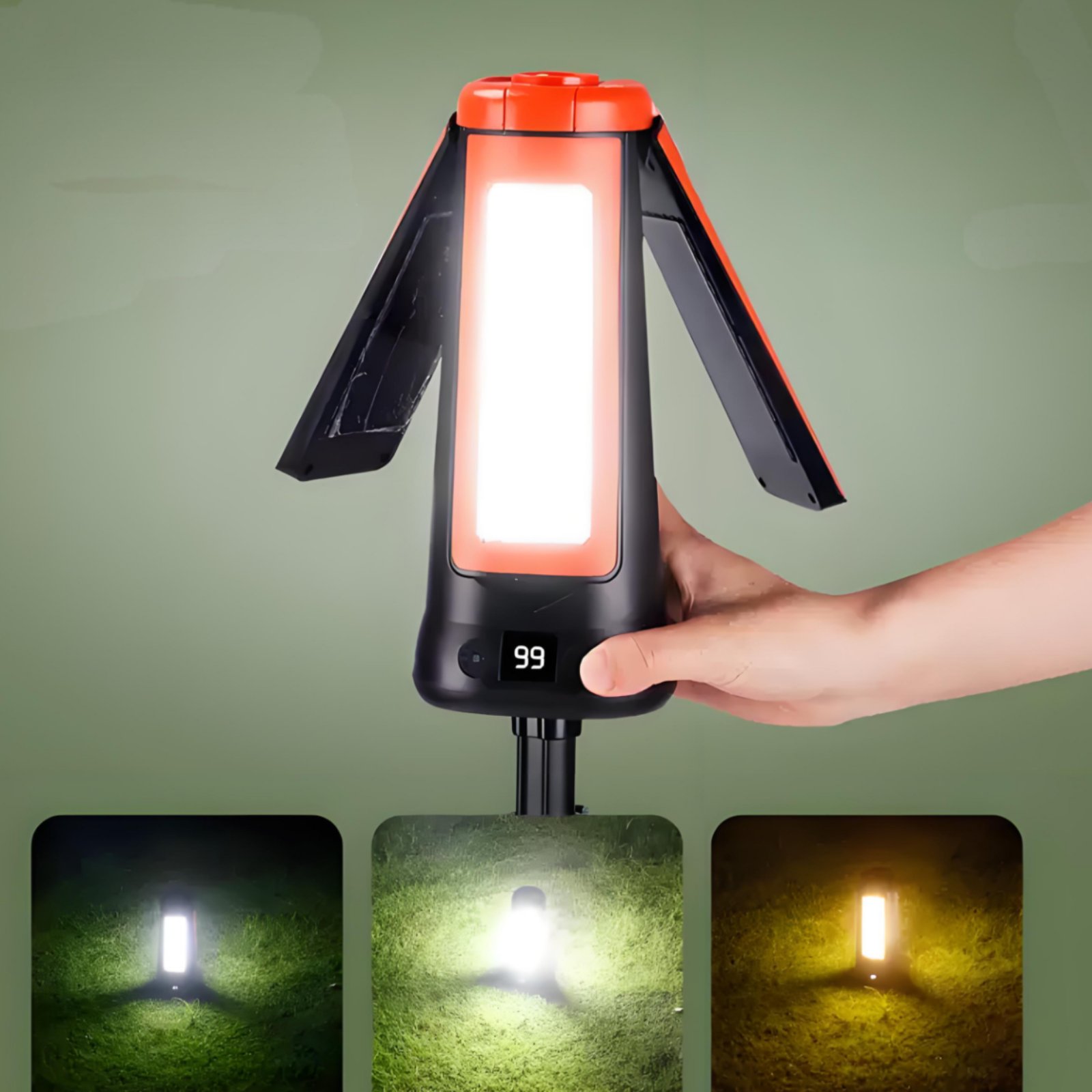Telescopic Tent Lamp Adjustabl - đánh giá và giá Outdoor Lighting Battery