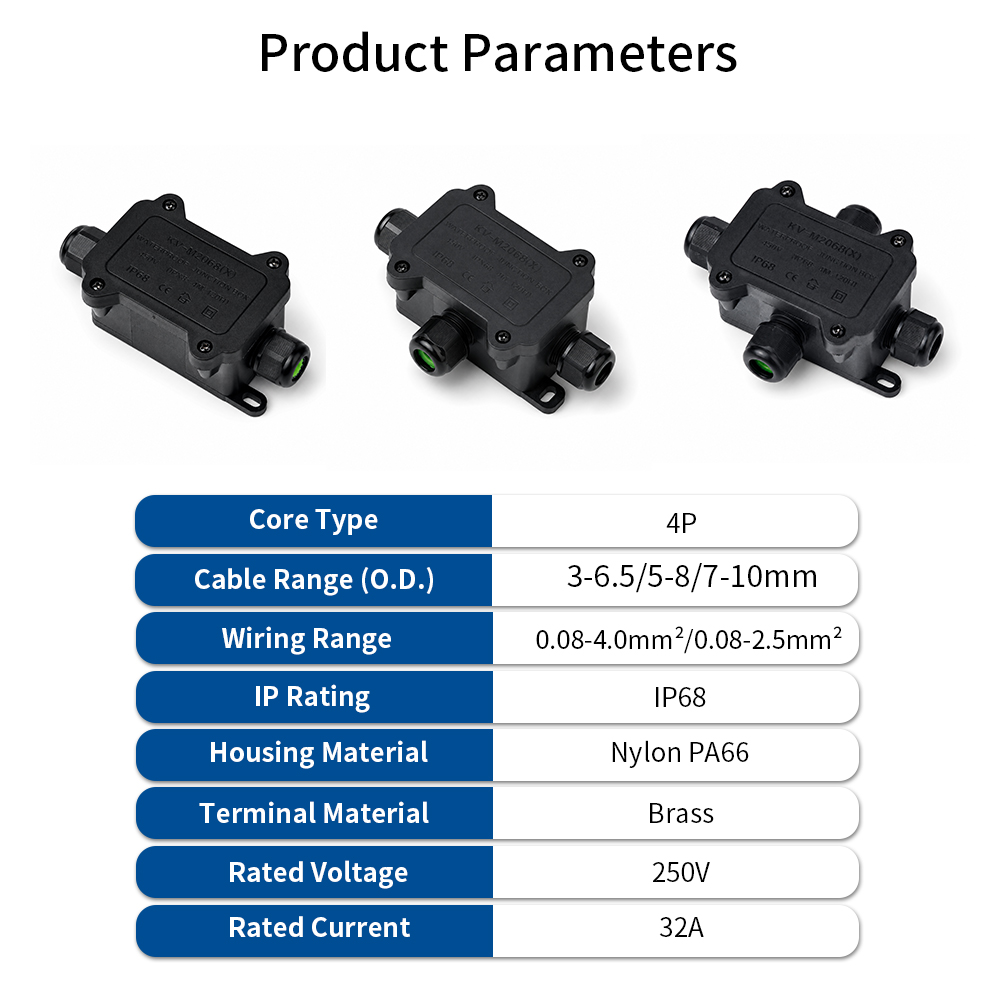 IP68 Waterproof Junction Box 2 - đánh giá và giá Outdoor Lighting Junction