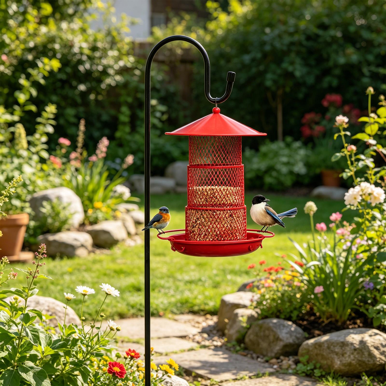 Bird Feeder Hook 47 Inch Metal - đánh giá và giá Outdoor Lighting Poles