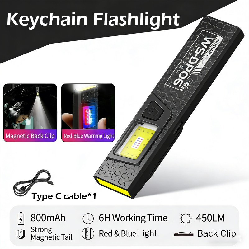 LED COB Flashlight Type C Rech - đánh giá và giá Led Flood Light
